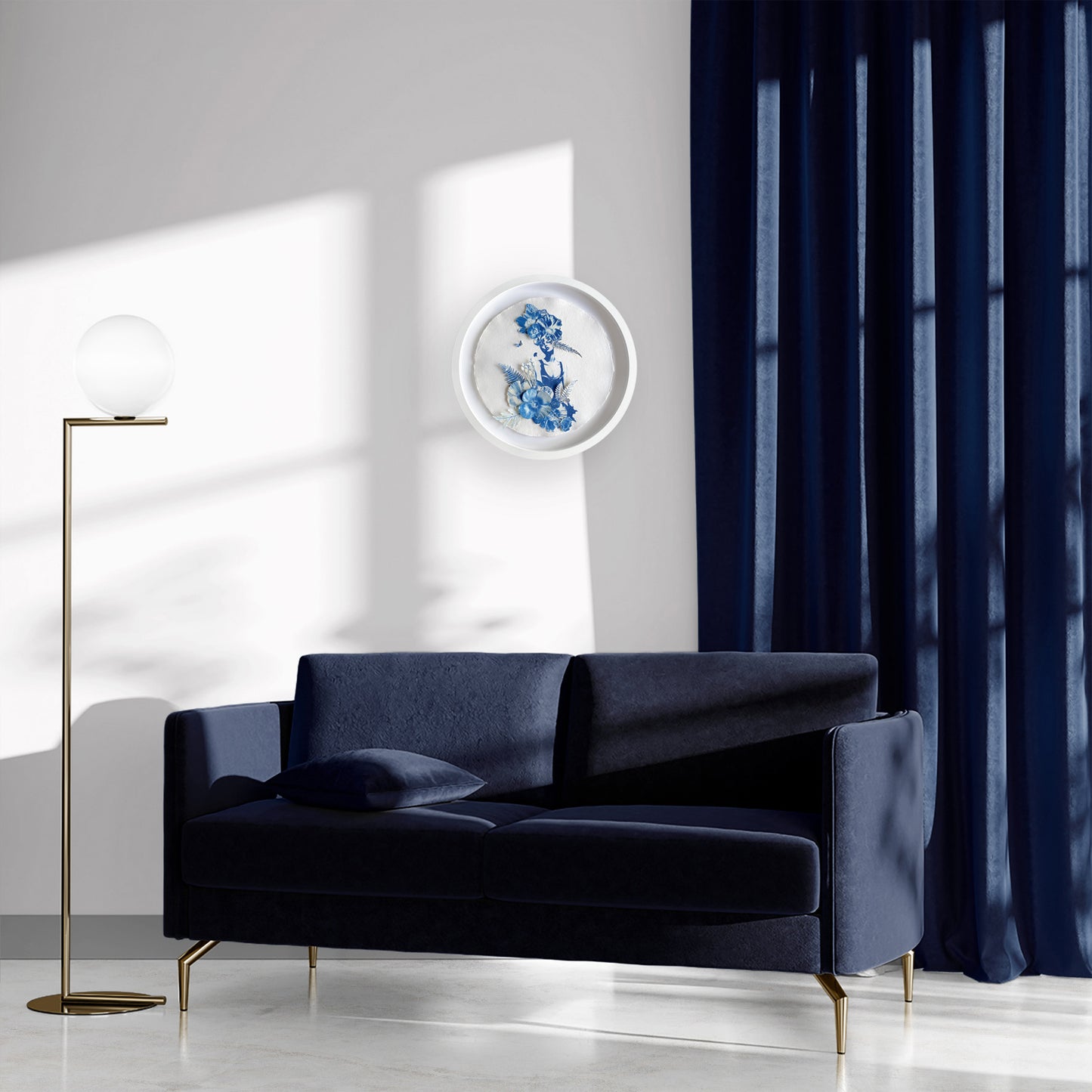 Poppies in October (Ode to Sylvia in White)