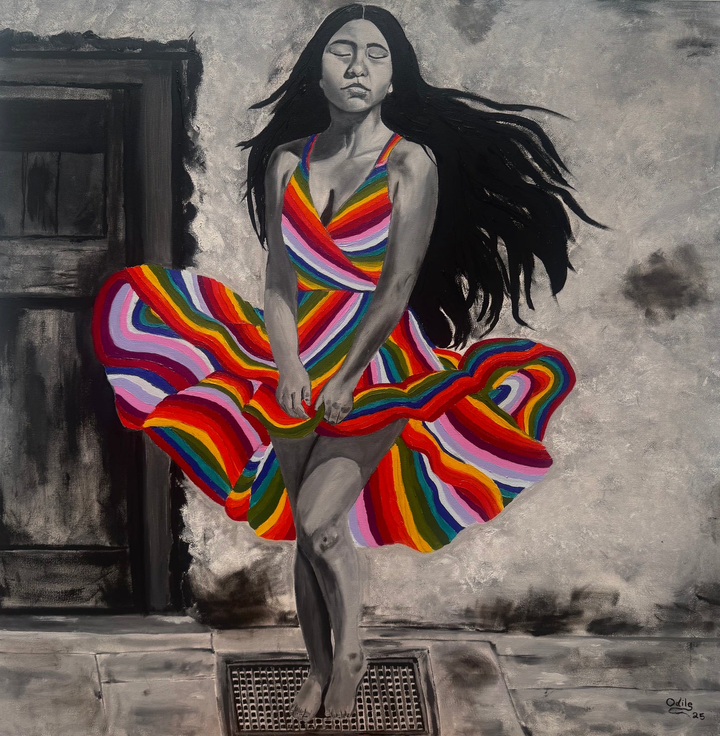 The Dress in the Wind