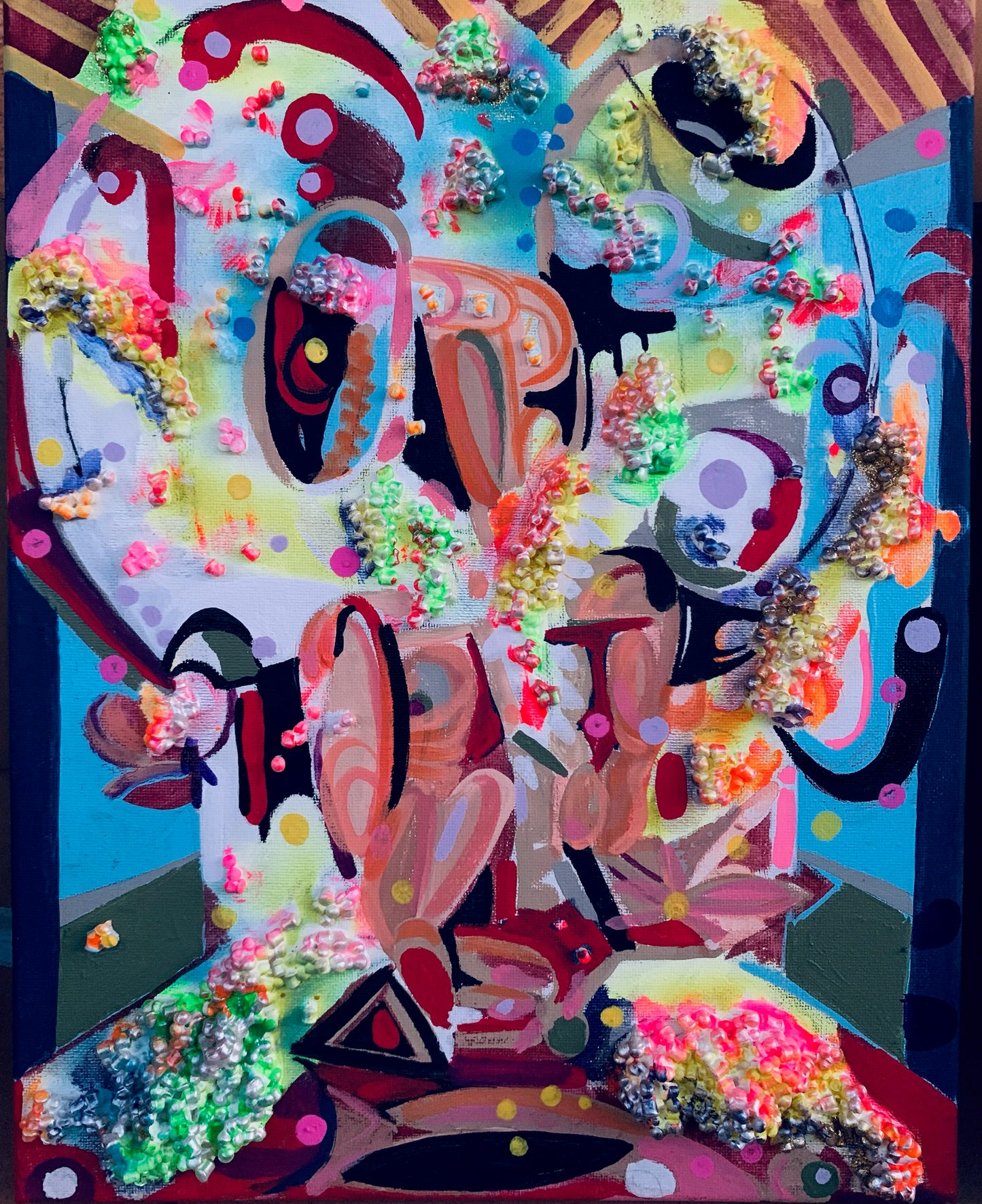 Raw. Unmasking Self #3 craftsperson