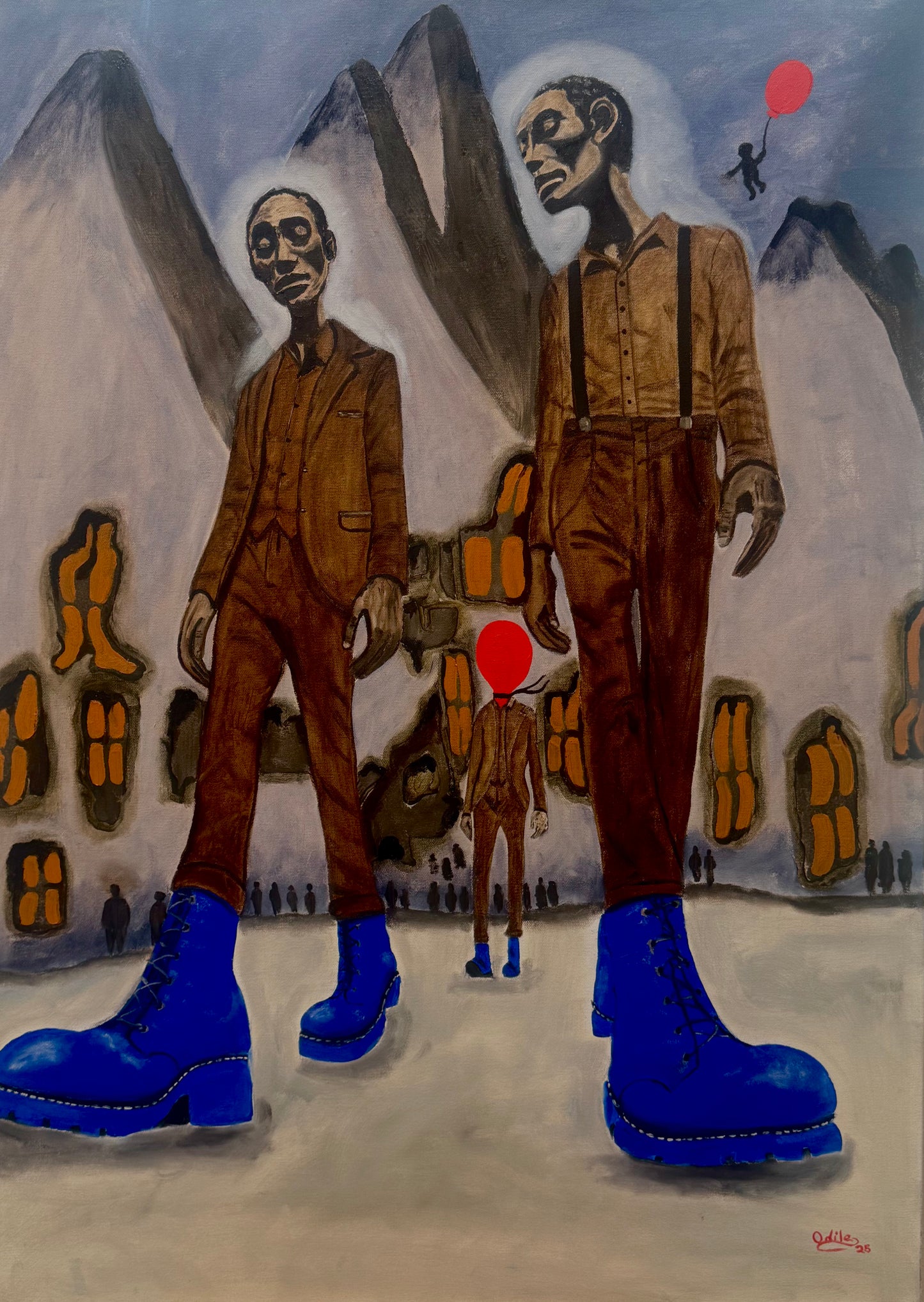 Giants with Blue Boots